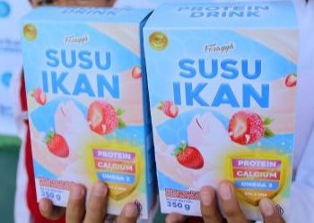 Mengkonsumsi Susu Ikan Bagus Cegah Stunting