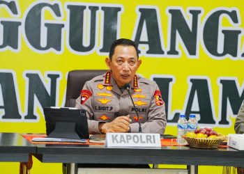 Kapolri Pimpin Rakor Bencana dengan Forkopimda Sumut, Bahu Membahu Tangani Bencana