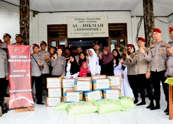 HUT Reserse Polri ke-78, Jajaran Reserse Polda NTT Tebar Kepedulian Lewat Bakti Sosial di Empat Panti Asuhan Kupang