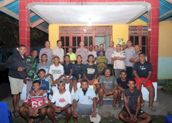 Dirbinmas Polda NTT Tatap Muka dengan Warga Welai Barat, Apresiasi Perdamaian dan Ajak Bangun Satkamling
